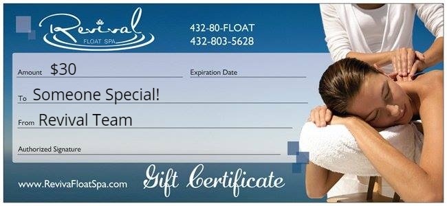 $30 Gift Certificate good for a spa service